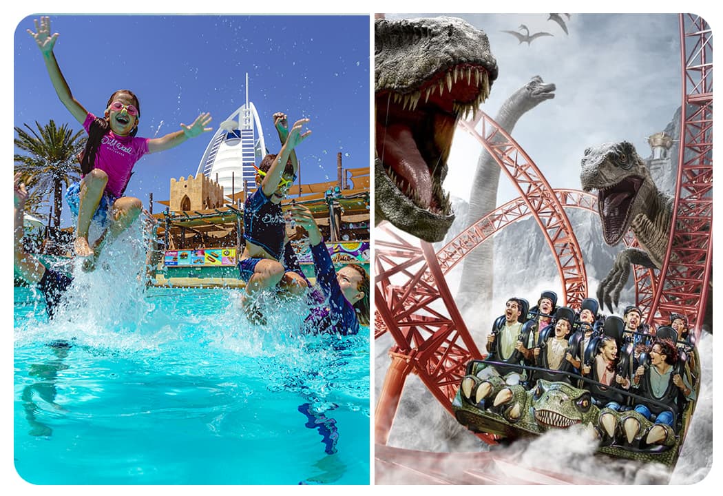 Wild Wadi Waterpark (General Admission) + IMG Worlds of Adventure - clicktoguide