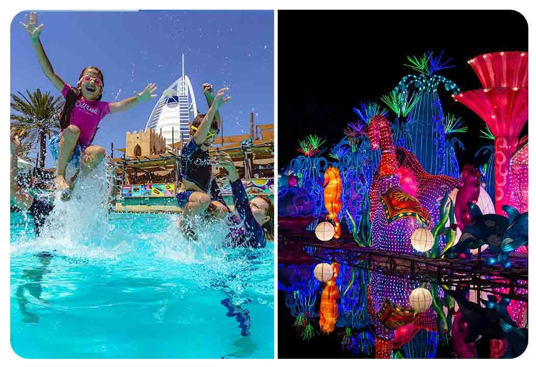 Wild Wadi Waterpark + Dubai Garden Glow (General Admission) - clicktoguide