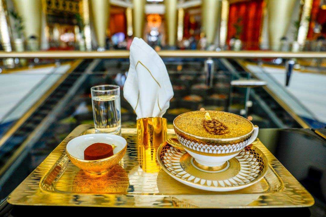 Burj Al Arab Tour with Gold Cappuccino - clicktoguide