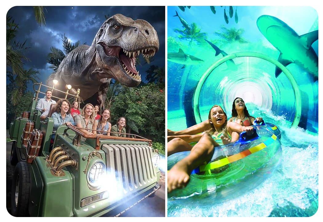IMG Worlds of Adventure + Atlantis Aquaventure Flexible Day Pass - clicktoguide
