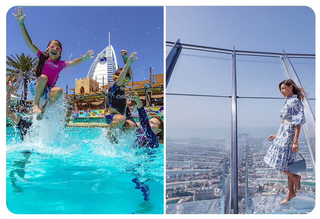 Wild Wadi Waterpark + The View at The Palm (Non-Prime Hours)  - clicktoguide
