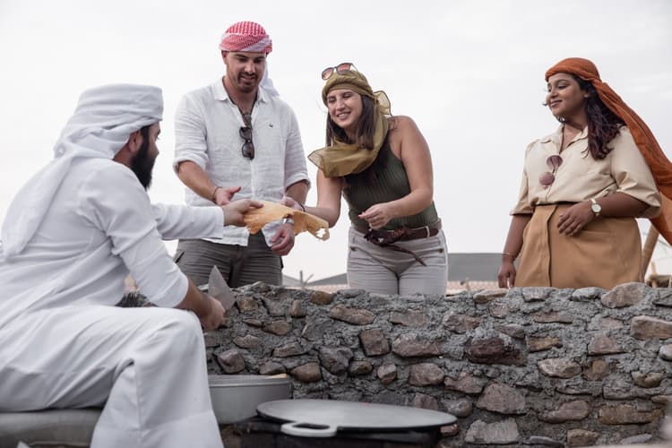 Heritage Desert Safari: Bread Making