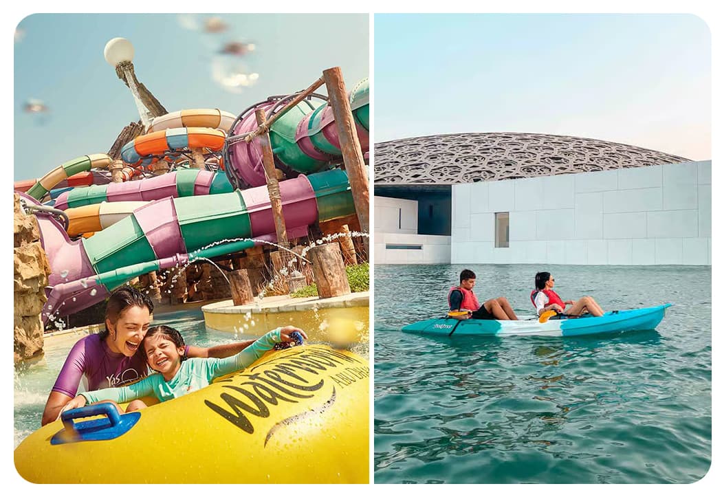 Yas Water World + Louvre Abu Dhabi - clicktoguide
