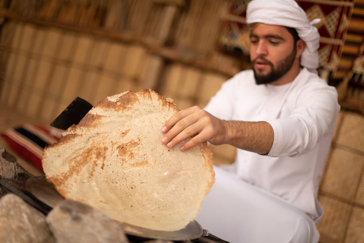 Heritage Desert Safari: Bread Station