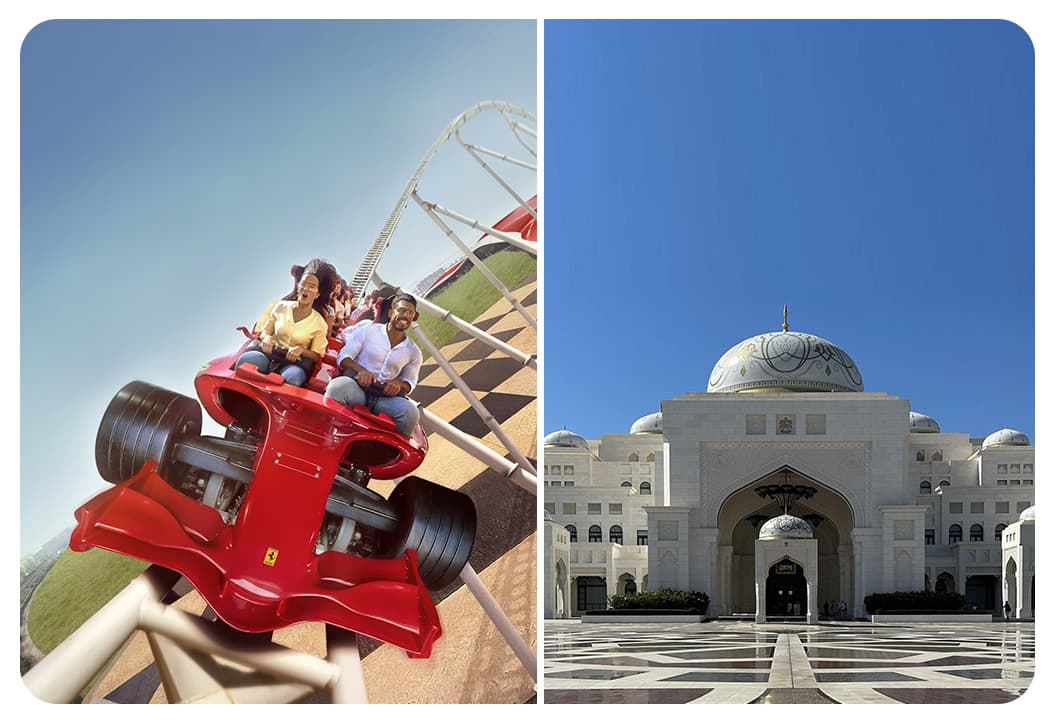 Ferrari world Abu dhabi + Qasr Al Watan (General Admission) - clicktoguide