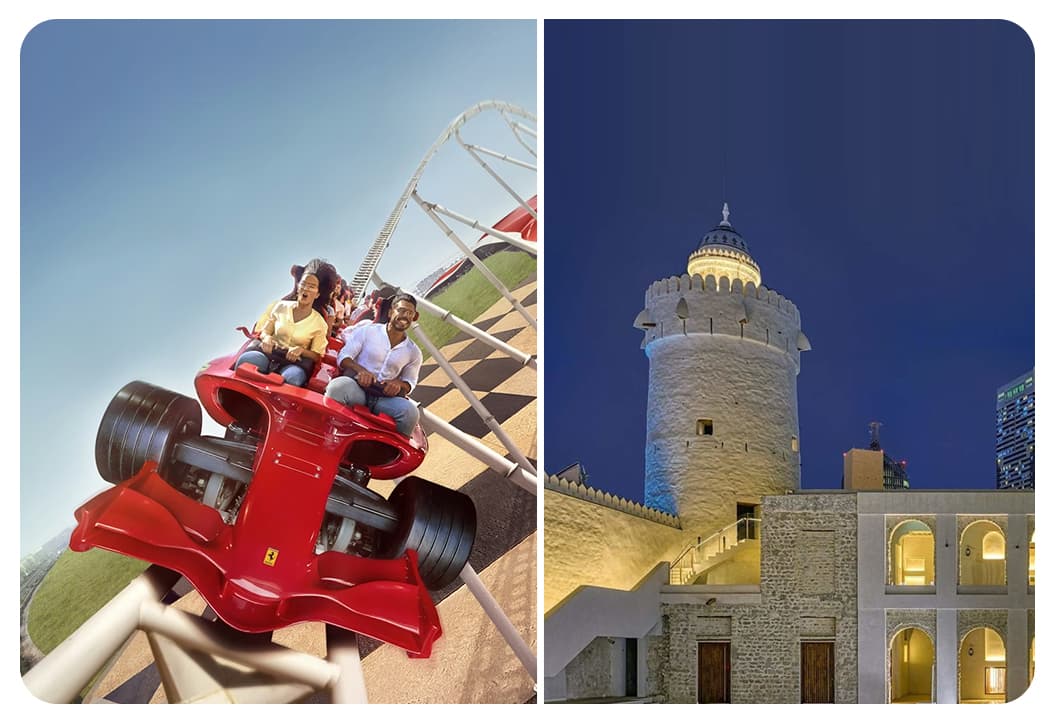 Ferrari World Abu Dhabi + Free Qasr Al Hosn - clicktoguide