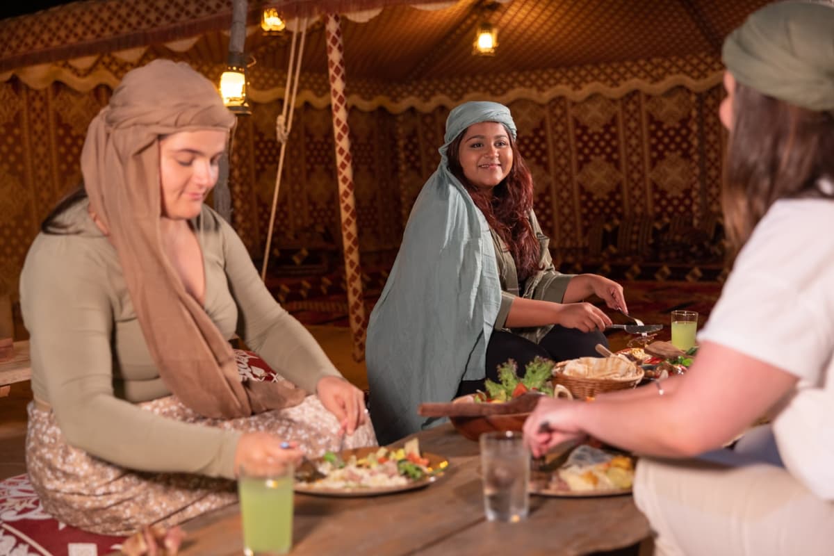 Heritage Desert Safari: Food