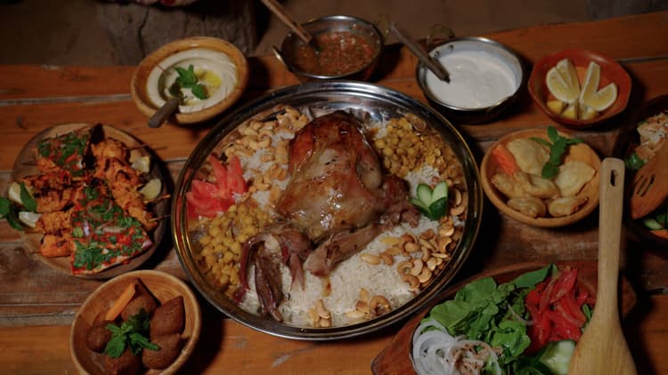 Heritage Desert Safari: Arabic Food