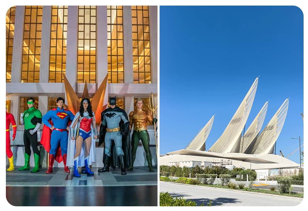 Warner Bros Abu Dhabi + Zayed National Museum Abu Dhabi - clicktoguide