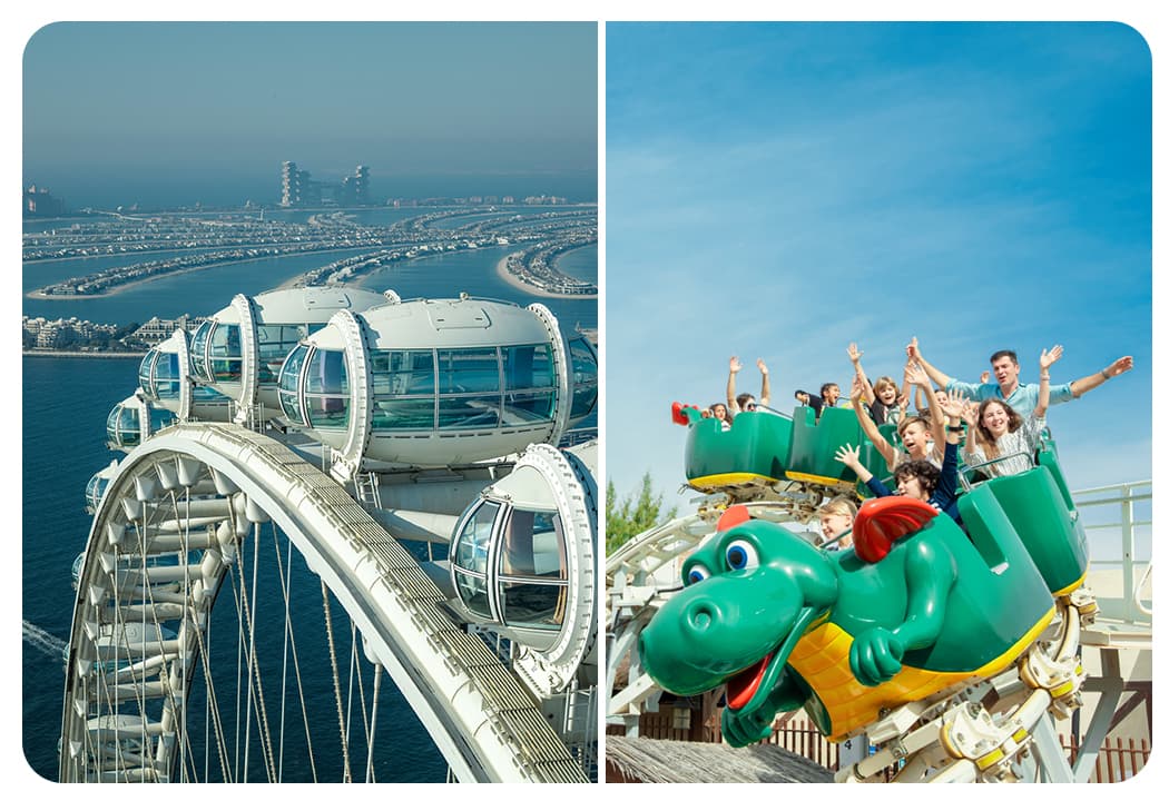 Ain Dubai (Non Peak) + Any 1 Park at Dubai Parks & Resorts With Free Shuttle - clicktoguide