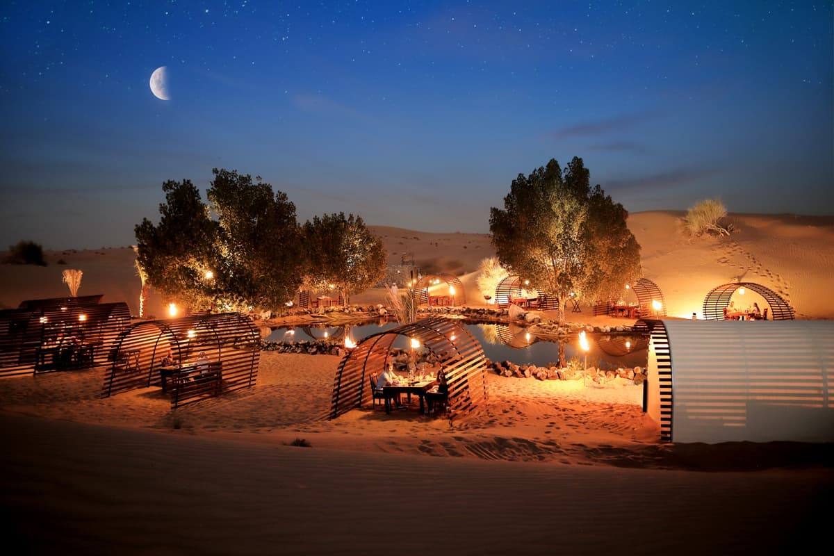 Platinum Desert Safari: Camp Site