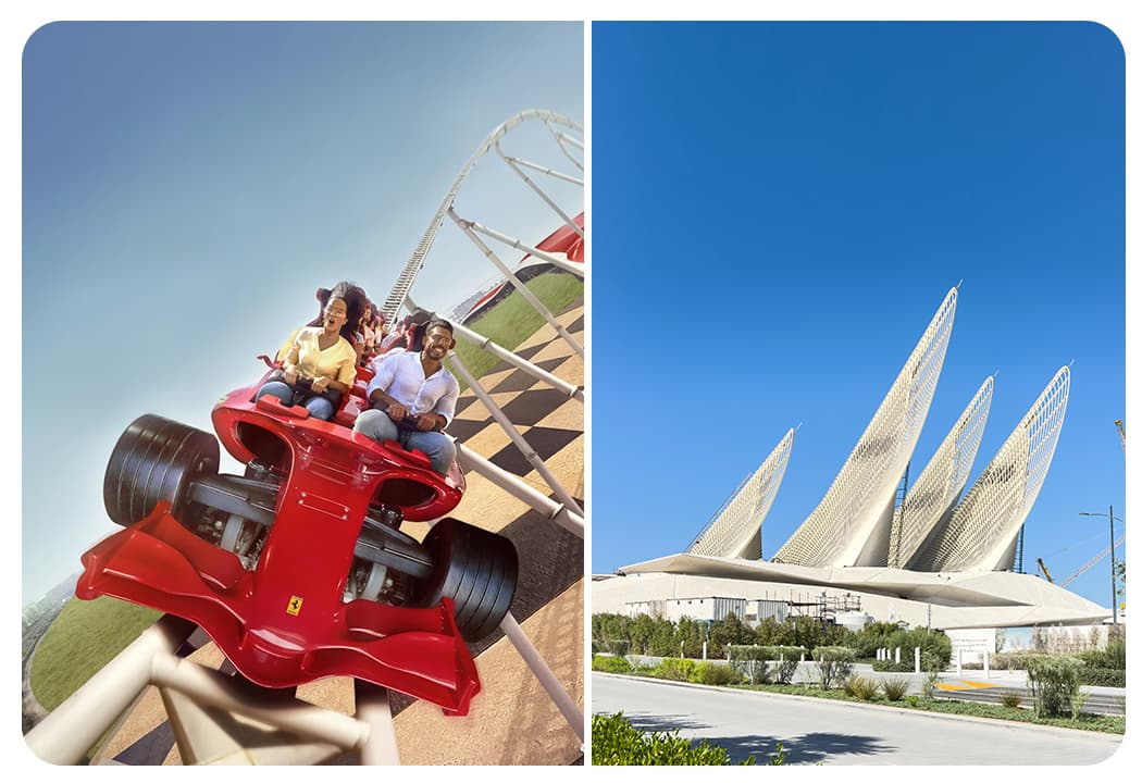Ferrari World Abu Dhabi + Zayed National Museum Abu Dhabi - clicktoguide