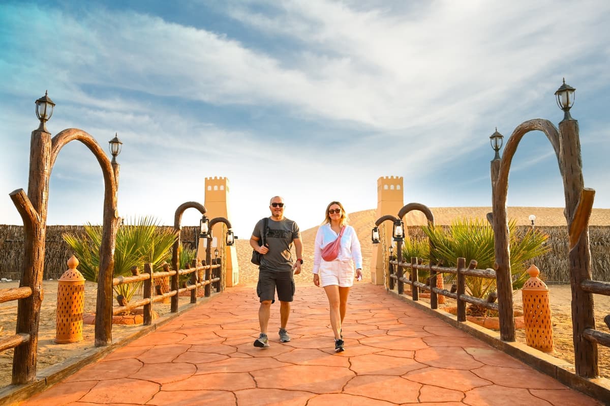 Desert Safari in Abu Dhabi: Entrance
