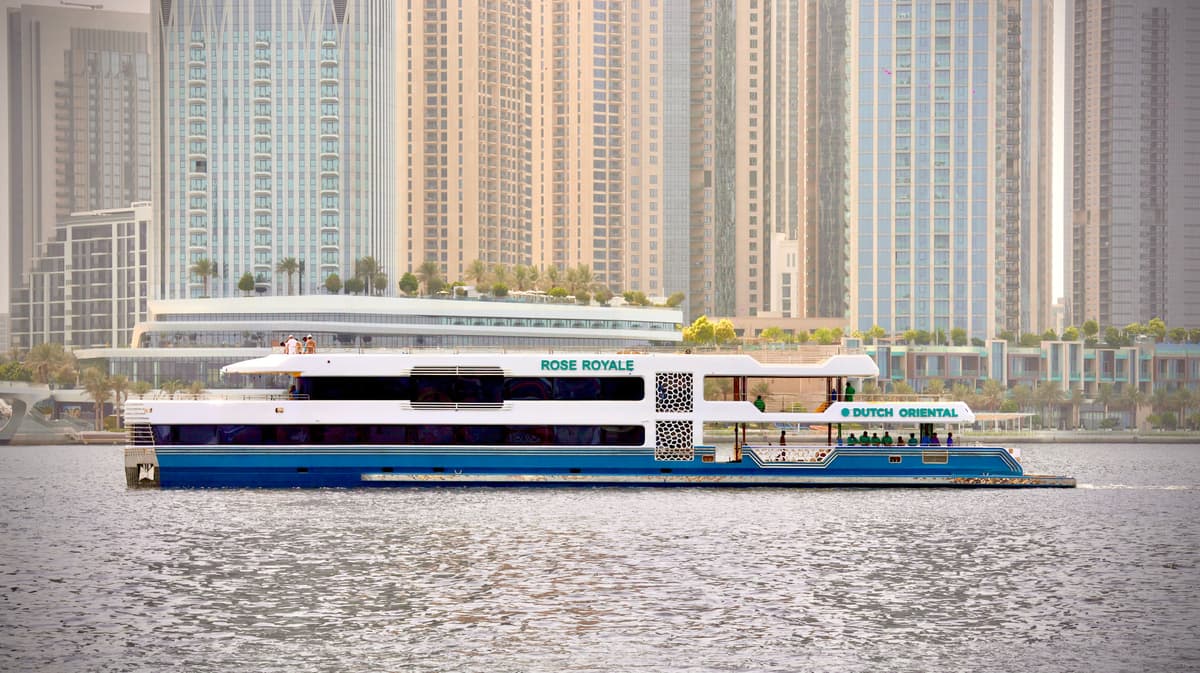Rose Royale Dinner Cruise View From Marina