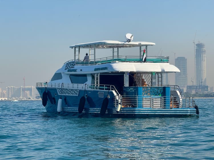 Super Yacht Sightseeing Cruise - Dutch Back Side View