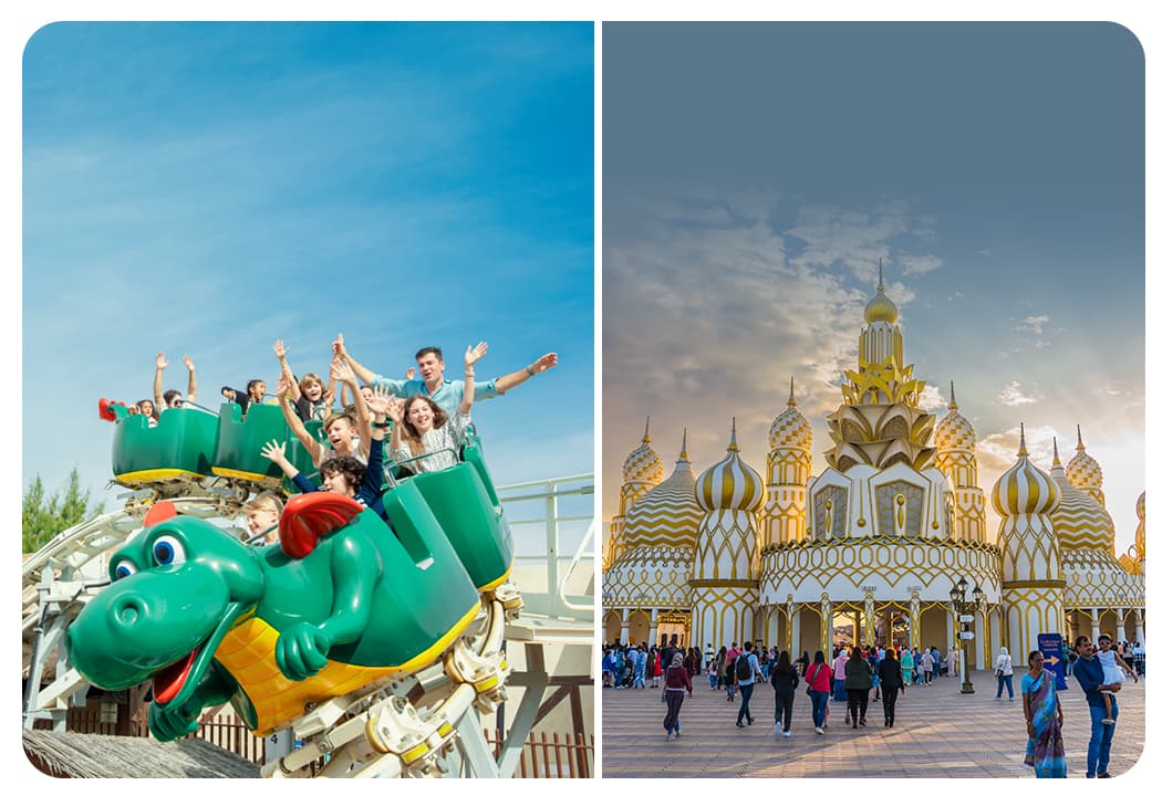 Any 1 Park At Dubai Parks & Resorts With Free Shuttle + Free Global Village (Any Day) - clicktoguide