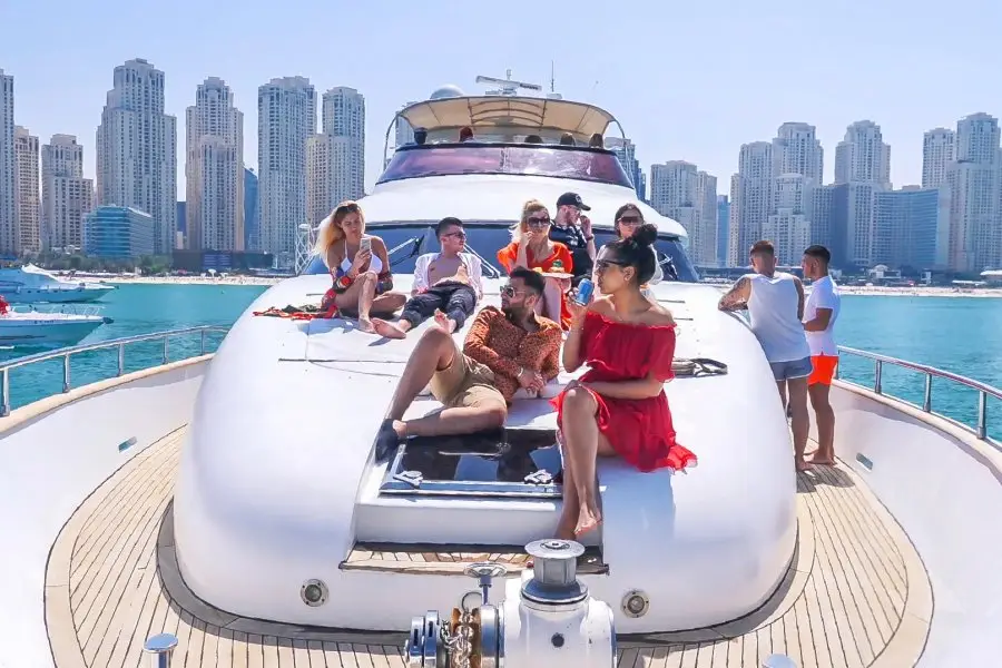 Marina Yacht Tour With Guests