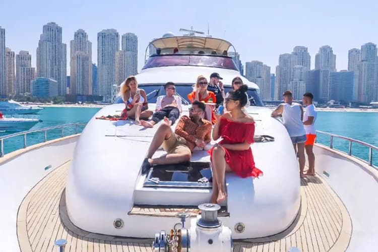 Marina Yacht Tour With Guests