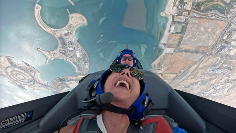Cockpit Selfie