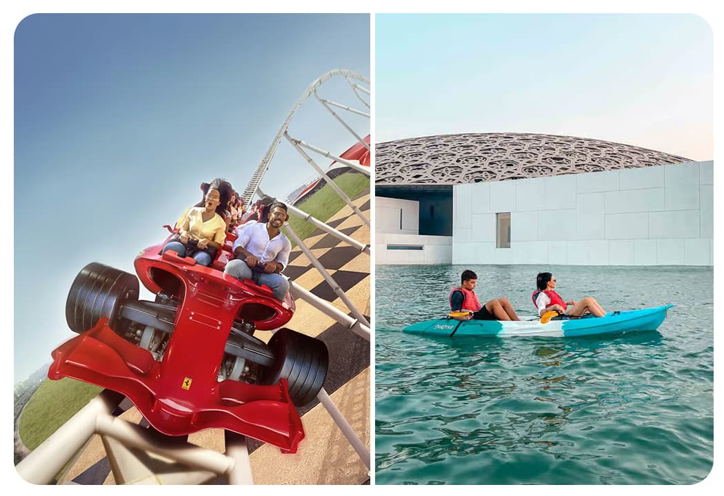 Ferrari World Abu Dhabi Tickets + Louvre Abu Dhabi - clicktoguide