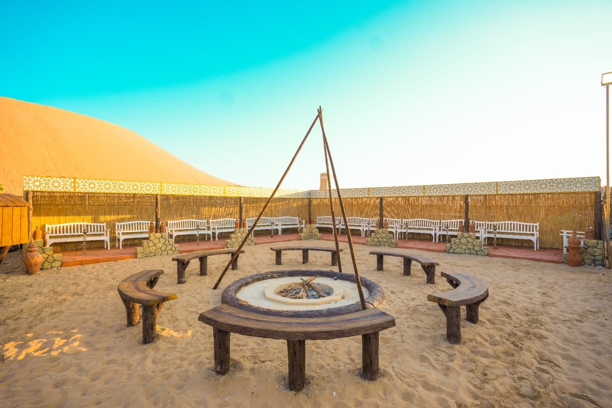 Desert Safari in Abu Dhabi: Buffet