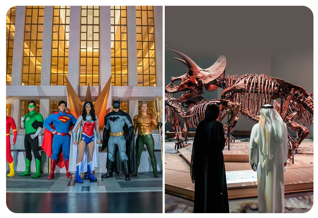 Warner Bros Abu Dhabi + Natural History Museum Abu Dhabi - clicktoguide