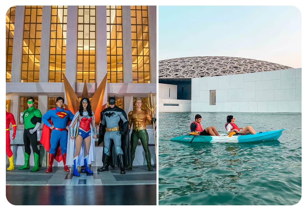 Warner Bros Abu Dhabi + Louvre Abu Dhabi - clicktoguide